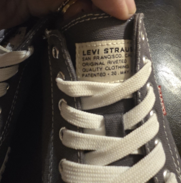 Levi's Black and White Men's Sneakers - Picture 5 of 5
